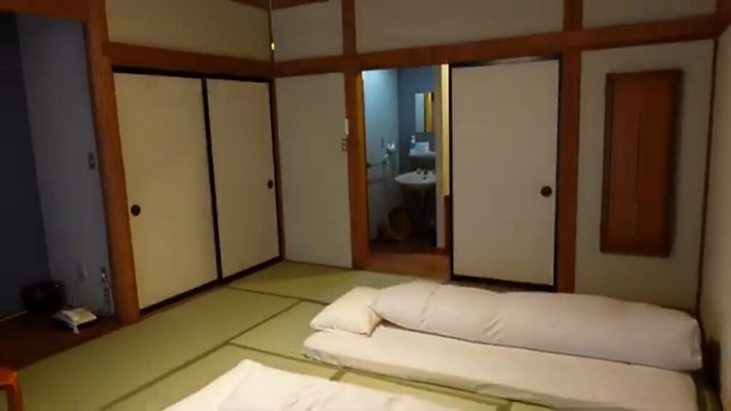 ホテル君佳で宿泊した和室