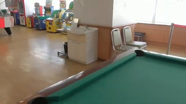伊東園ホテル熱海館のビリヤード台