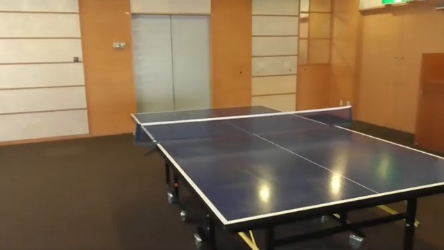 伊東園ホテル熱海館の卓球コーナー